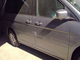 2006 HONDA ODYSSEY, BLUE, EX-L MODEL, 3.5L,AT, FWD,  A25175